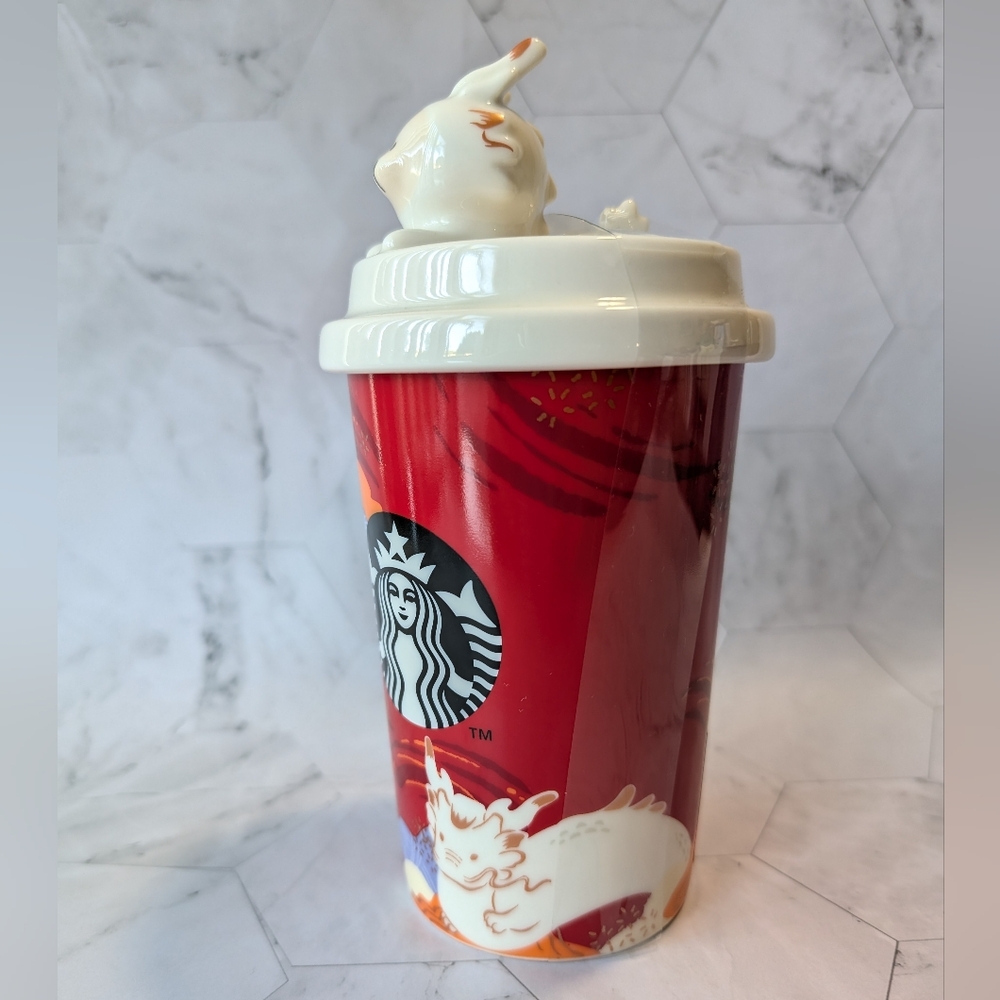 BN Starbucks Japan 2024 New Year Dragon Canister - Picture 8 of 15